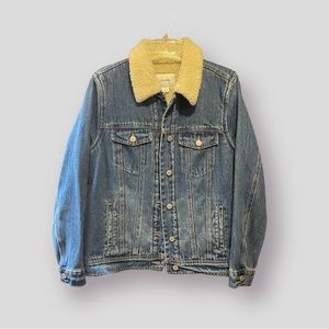 Sherpa Lined Jean Jacket